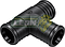 CONECTOR UNIVERSAL TEE 3/4x3/4x3/4 VW JETTA A5, A6, A7 1.4L 15-17, GOLF, BEETLE 1.4L 13-16, CADDY 2.0L, SEAT ATECA 1.4L 2016, LEON, ALHAMBRA 14-24, AUDI A6 2.0L 2018, AUDI A4, A5 (120-042)