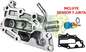 TOMA AGUA NISSAN MARCH L4 1.6L 11-23 (INCLUYE JUNTA, SENSOR) (100-276)