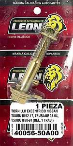 TORNILLO EXCENTRICO NISSAN TSURU III 92-17, TSUBAME 93-04, TSURU II 88-91 (DELANTERO Y TRASERO)