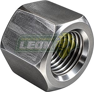 TUERCA PARA ABRAZADERA DE MUELLE 1/2-20H FINA LL. 5/8, ALTURA 0.625”