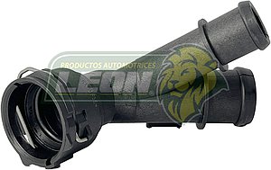 CONECTOR RADIADOR SUPERIOR VW GOLF 1.8L 15-18, GTI 2.0L 15-18, SPORTWAGEN 1.8L 15-19, AUDI A3 1.8L 15-16, A3 2.0L 17-20, A3 QUATTRO 2.0L 15-20, TT QUATTRO 2.0L 16-18 (120-203, 5Q0122291DA, 5Q0122101FR)