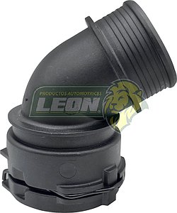 CONECTOR RADIADOR INFERIOR VW TOUAREG 3.2L 04-07, TOUAREG 3.6L 07-08, AUDI Q7 3.6L 07-10 PLASTICO (120-326)