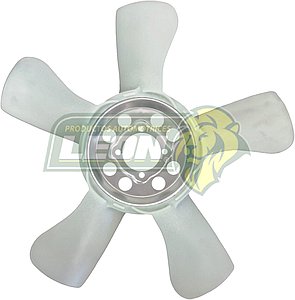 VENTILADOR NAILON DODGE RAM 1500 09-14, RAM 2500 06-10, RAM 3500 2009, 1500, 2500, 3500, 4500, 5500 8C. 4.7L, CHRYSLER ASPEN 09-22 (CENTRO DE METAL) 5 ASPAS ØI: 6.7 cm, ØE: 48 cm