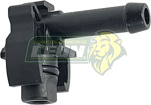 CONECTOR MANGUERA DEPOSITO A RADIADOR, NISSAN KICKS 1.6L 18-24, VERSA 1.6L 20-25, SENTRA 2.0L 20-25 DISEÑO ORIGINAL PLASTICO (120-317)