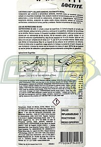 SILICON SI 593 70 ml  NEGRO LOCTITE