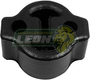 SOPORTE ESCAPE NISSAN URVAN 05-13 “GALLETA” GR.: 34mm SIN BUJES METALICOS (6589) FACRO