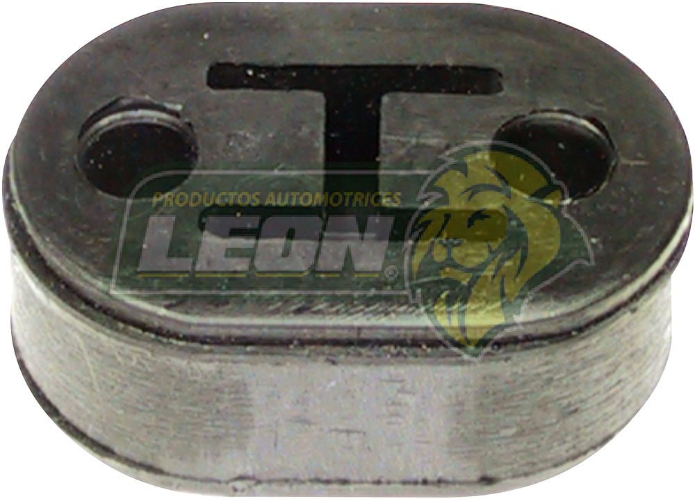 SOPORTE ESCAPE NISSAN TSURU I, II TRASERA GRUESA OVALADA “GALLETA” (6550) FACRO