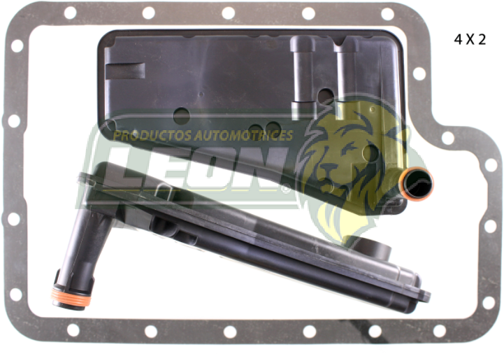 JUEGO FILTRO Y EMP. FORD F-150, F-250, F-350 92-08, EXPEDITION 98-04, E4OD, 4R100 4V., 2WD PLASTICO