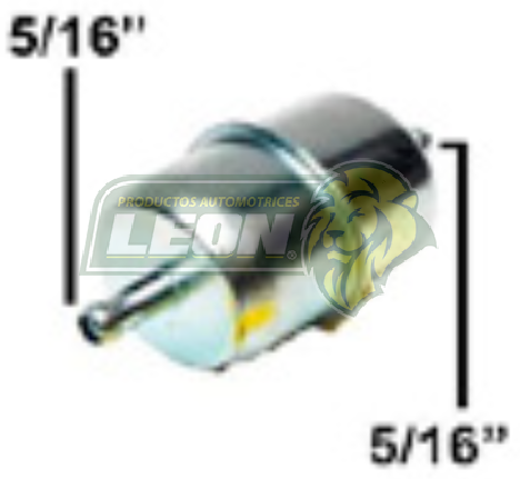 FILTRO GASOLINA UNIVERSAL DART, MONACO, S. BEE, VALIANT, CAMIONETAS L6 2.9L, V8 5.2L Y 5.9L