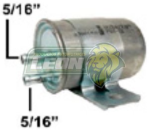 FILTRO GASOLINA CHRYSLER SHADOW, GTS, TURBO 4C 2.2, 2.5L 88-91, NEW YORKER 4C 2.2L