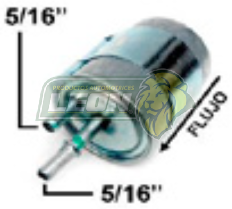 FILTRO GASOLINA CHRYSLER SPIRIT, SHADOW TODOS 4 Cil. M.2.2 Y 2.5L 89-94