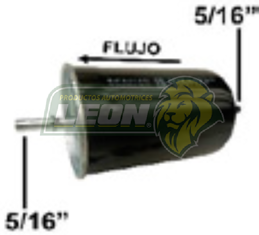 FILTRO GASOLINA VW NEW BEETLE, A4, JETTA L4 2.0L Y 12V. V6 2.8L