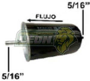 FILTRO GASOLINA VW NEW BEETLE, A4, JETTA L4 2.0L Y 12V. V6 2.8L
