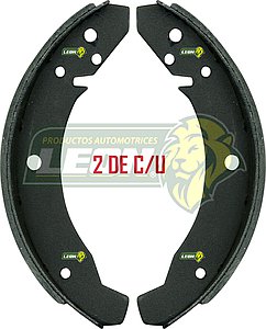 BALATA FRENO TAMBOR R.T. VW M.1500, 1600 73-03, BRASILIA 76-82, BEETLE