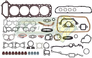 JUNTA MOTOR NISSAN 4 Cil. 2.4L, K24E, KA24E, KA24S (MEXICO CARB. & FI 12V) ICHI-VAN, PK-UP, ESTAQUITAS, KING CAB 89-03 (JGO.)