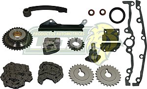 KIT DE DISTRIBUCION TSURU III B14 16V G/METAL 12 pzas. (SIN SELLOS)