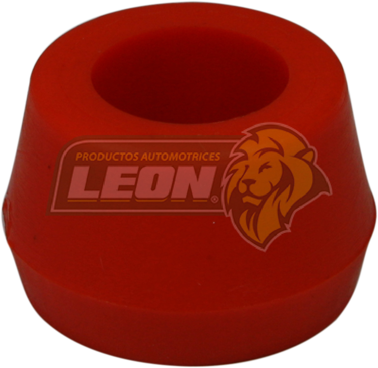 GOMA AMORTIGUADOR CONICA SENCILLA URVAN, NV350, PK-UP TRASERA ØI: 0.65”, DE: 1.17”, H: 0.74” POLIURETANO