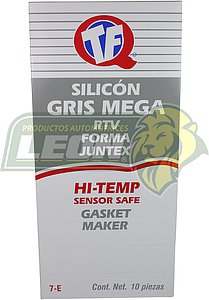 SILICON GRIS -73 a 320 °C TUBO 80 ml **PREGUNTE POR NUESTRAS OFERTAS***
