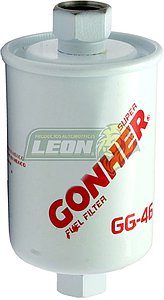 FILTRO GASOLINA G.M. SILVERADO, 400SS, ASTRO, AVALANCHE, BLAZER, S10, S15, SERIES C, K Y P, CHEVY VAN, SUBURBAN, TAHOE, TORNADO, CHEYENNE, EXPRESS VAN, KODIAK, LUV, CORVETTE, EUROSPORT, 2500 4x2, SONORA, CADILLAC ESCALADE, AVALANCHE, GMC ENVOY, JIMMY, SAFARI, SAVANA, SIERRA, SONOMA, YUKON, ISUZU HOMBRE, JAGUAR S-TYPE, SERIES XJ, AM HUMMER, DAEWOO CIELO, LAND ROVER DISCOVERY, RANGE ROVER, OLDSMOBILE BRAVADA METALICO