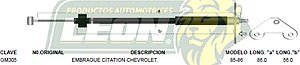 CHICOTE EMBR. CITATION 85-86