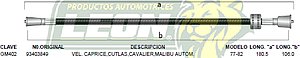 CHICOTE VELOC. CAMIONETA C-10, C-30 CHEYENNE STD. 73-84