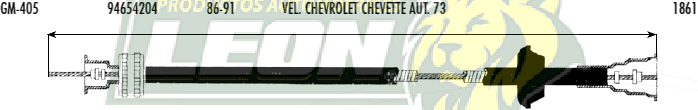 CHICOTE VELOC. CELEBRITY 82-84
