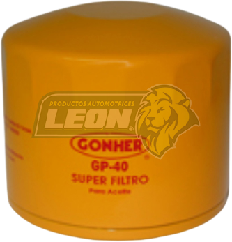 FILTRO ACEITE G.M. 76-85, CHRYSLER 71-92, ISUZU 81-89, JEEP EAGLE 89-93, MAZDA 84-89, MITSUBISHI IMP.// SERVICIO PESADO NISSAN Y KOMATSU EXCAVADORA, KOHLER GENERADOR, JOHN DEERE VARIOS, IHC HARVESTER TRACTOR, DAEWOO MINICARGADORA, CLARK MONTACARGAS, CASE, INTERNATIONAL TRACTOR