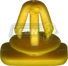 GRAPA PLASTICA MOLDURA FORD 2 CABEZAS (1 CUADRADA 1 REDONDA)