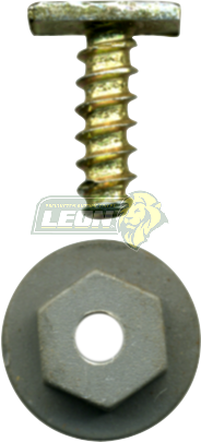 GRAPA METALICA CANTONERA MOLDURA G.M. CHEVY (PIJA Y TUERCA)