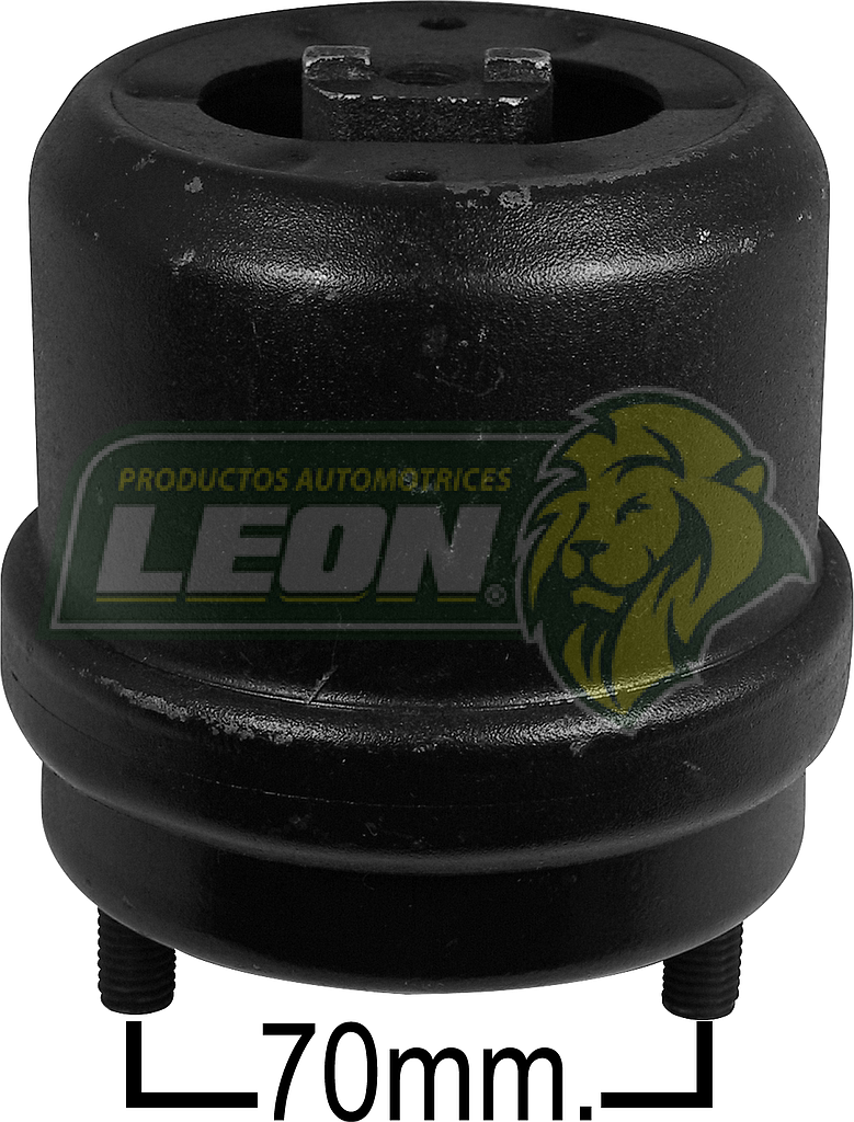 SOPORTE MOTOR VW EUROVAN FRONTAL (R) L4 1.9 DIESEL TDI, 2.0L GASOLINA 00-06, L5 2.5L GASOLINA 00-06 (CHICO DISTANCIA ENTRE CENTRO TORNILLOS 70 mm)