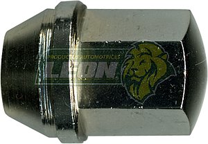 TUERCA CROMADA PLACACERO CHRYSLER “K”, DODGE RAM, DURANGO, CAMION, DAKOTA 02-11 9/16-18H LL.7/8