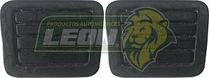 GOMA PEDAL CLUTCH Y FRENO G.M. PICK-UP S10 (JGO. c/2 pzas.)