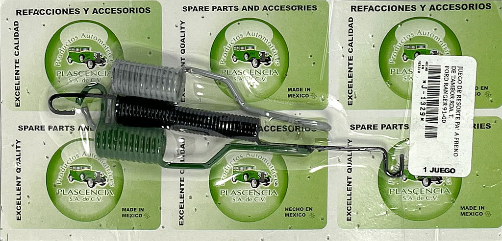 JUEGO RESORTE R.T. L, R FORD RANGER 91-00