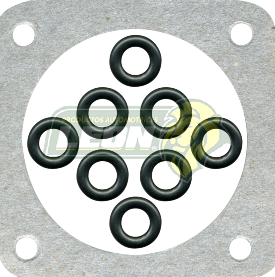 JUNTA CUERPO DE ACELERACION VW GOLF, JETTA, DERBY, PASSAT 1.8, 2.0L (JGO. c/9 pzas.)
