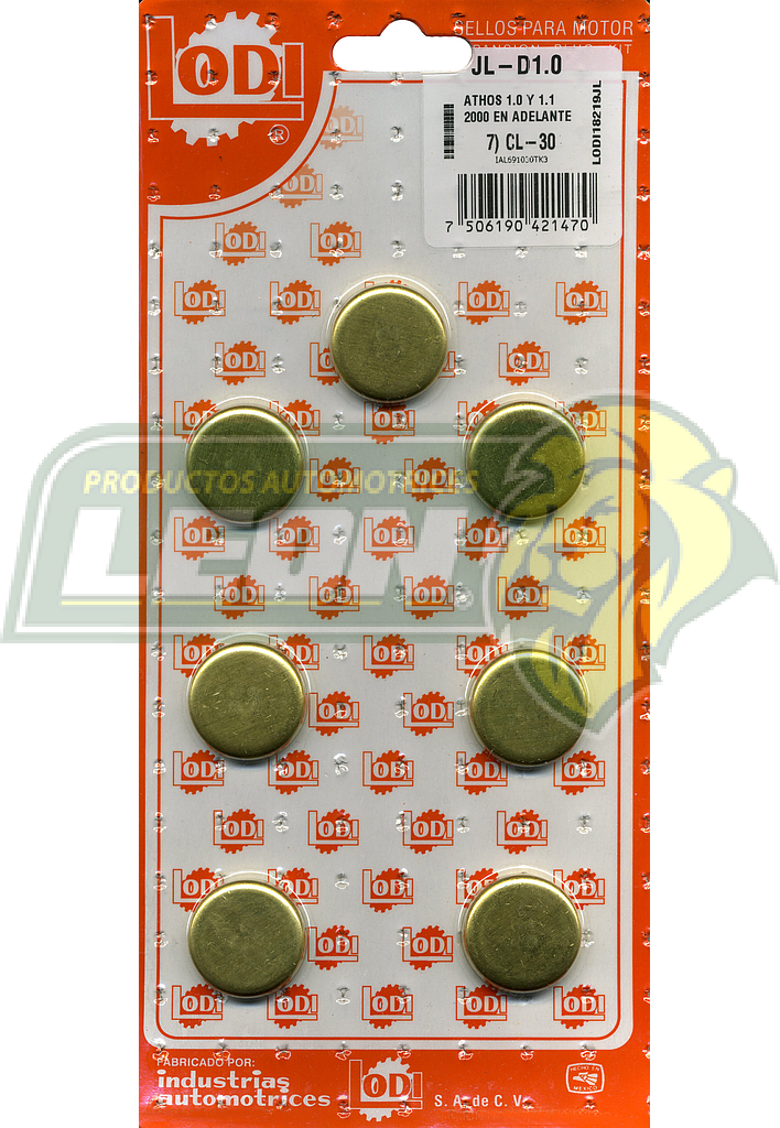 JUEGO SELLO MONOBLOCK ATOS 1.0, 1.1L 01-09