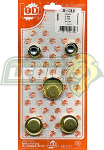 JUEGO SELLO MONOBLOCK CARAVAN, DAYTONA, DINASTY, G. CARAVAN, G. VOYAGER, Le BARON, NEW YORKER, SHADOW, SPIRIT, STRATUS 6C. M.181 3.0L 87-08