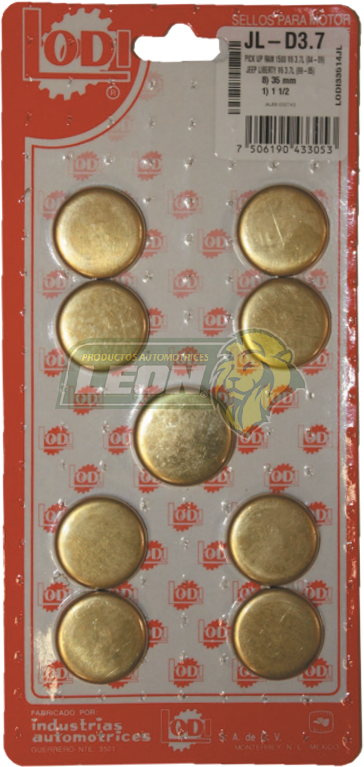 JUEGO SELLO MONOBLOCK RAM 1500, LIBERTY, DAKOTA 6C. M.226 3.7L 99-08