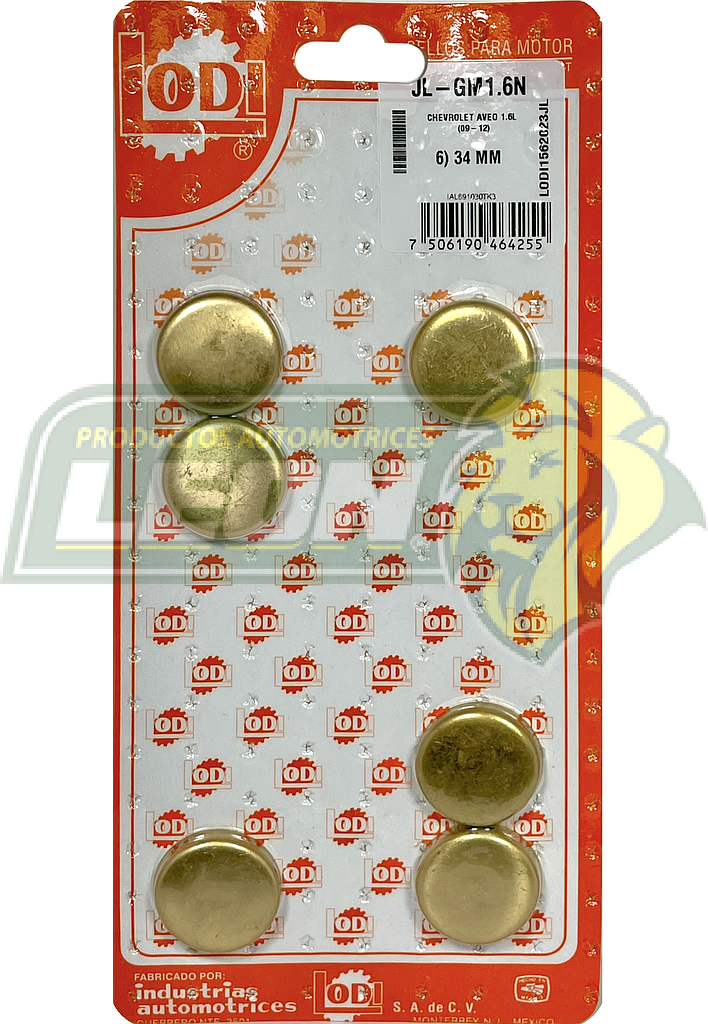 JUEGO SELLO MONOBLOCK G.M. AVEO L4 1.6L 09-11