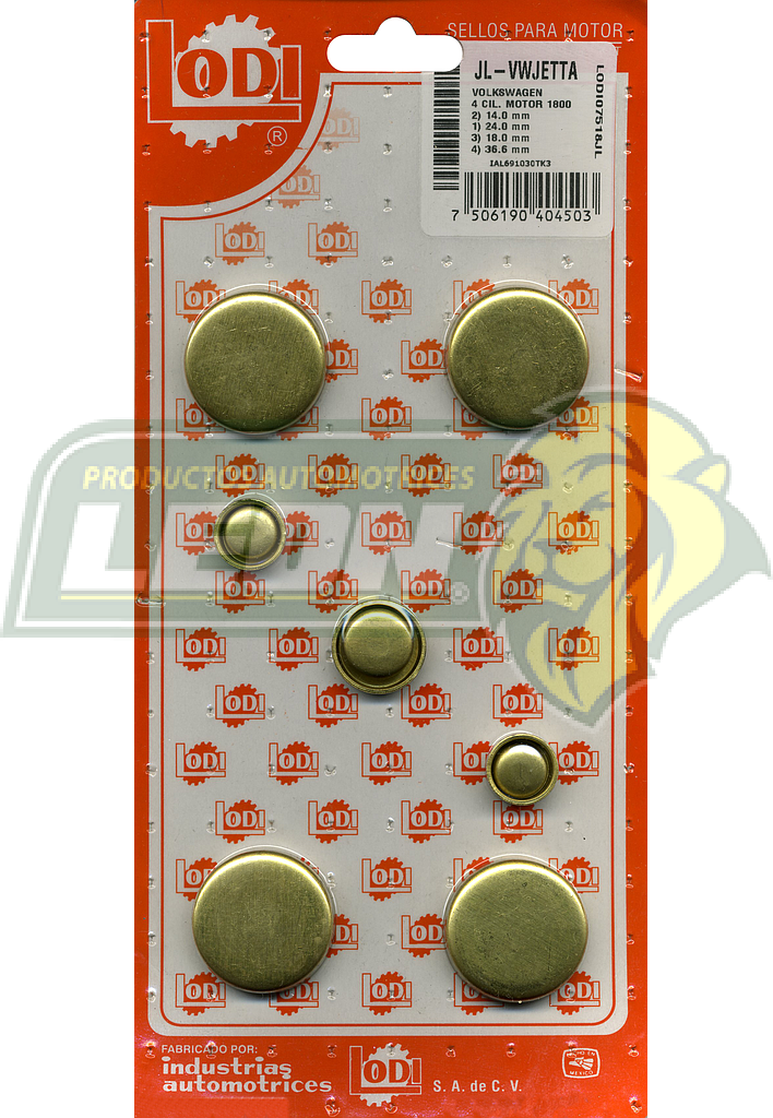 JUEGO SELLO MONOBLOCK GOLF, JETTA 4C. 1.8L 87-99