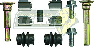 KIT F.D. (1) R.D. Y R.T. CHRYSLER GRAND VOYAGER 01-06, DODGE CARAVAN RIN 15” 01-06, JEEP LIBERTY 01-06 7732 D856 KC408