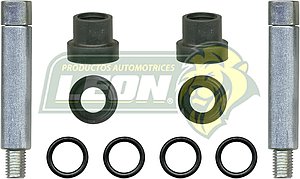 KIT F.D. (1) R.D. G.M. BLAZER 92-94, ASTRO 89-02, C10 93-98, C15 93-98, C20 82-91, C1500 93-98, C2500 93-98, C3500 89-99, EXPRESS VAN 99-02, CHEYENNE 2500 92-97, K10, K15, K20 93-98, SILVERADO 95-96, SUBURBAN C2500 94-96, TAHOE 98-00, GMC SAVANA 00-03, CADILLAC DEVILLE 93-99, ESCALADE 99-00, DODGE RAM 1500 94-99 7259 D369, 7260 D370 KC201