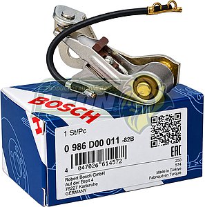 PLATINO NISSAN “J” 1800 “E” 1500, 1600 84-88 BOSCH (0986D00011)
