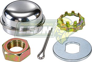 KIT TUERCA (1) R.D. FORD F150 93-00, F250 89-00, LOBO 96-05, RANGER 95-05, F250 SUPER DUTY 95-05, AEROSTAR 91-95, BRONCO 89-96, ESCAPE 01-05, EXPEDITION 97-02, EXPLORER 91-00, CLUB WAGON 95-97 3/4-16H. KRD303