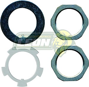 KIT TUERCA (1) R.D. TOYOTA HILUX 4x4 84-00, PK-UP 84-00, TACOMA 95-03, LAND CRUISER 79-07, HIACE 89-05 42x1.5 mm (43521-60011K) KRD602