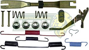 KIT FRENO TAMBOR (R) CHRYSLER TOWN & COUNTRY 97-01, GRAND VOYAGER 01-02, VOYAGER 01-05 1465ATT 714, 1485 703 KT112R