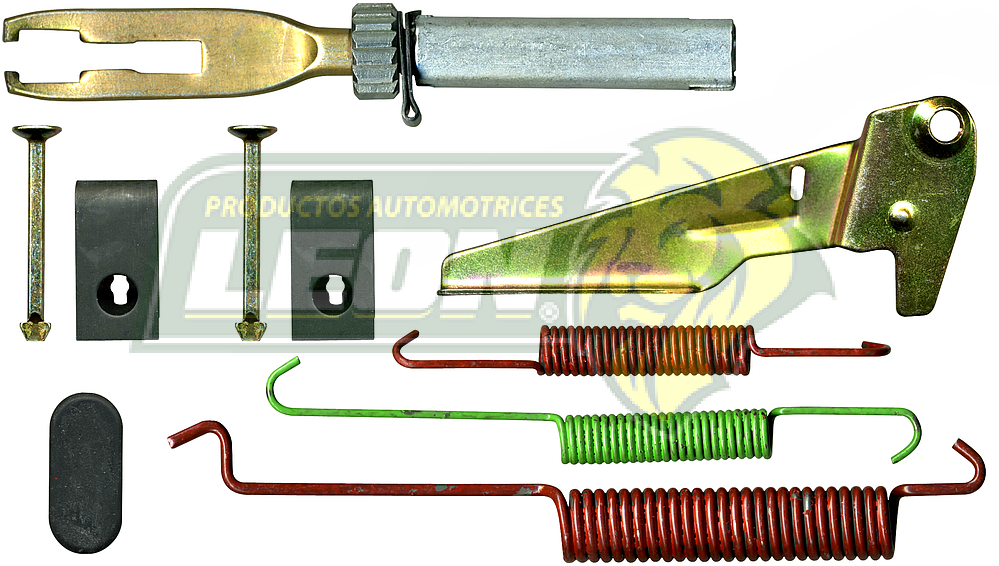KIT FRENO TAMBOR (L) DODGE DAKOTA 05-12, MITSUBISHI RAIDER 06-08 1582 S853 KT125L