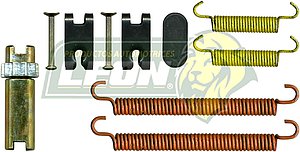 KIT FRENO ESTACIONAMIENTO L ó R DODGE NITRO 07-10, JEEP LIBERTY 08-10 1580 941 KT130