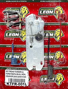 KIT FRENO TAMBOR (L) FORD FIESTA 99-04, IKON, COURIER 2005 2209 S1000
