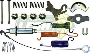 KIT FRENO TAMBOR (L) FORD AEROSTAR 90-97, MAVERICK 74-77, FAIRMONT 78-83, MUSTANG 84-88 2012AT 151, 208AT S581 KT301L
