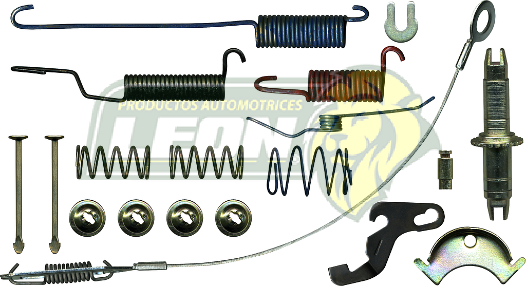 KIT FRENO TAMBOR (L) FORD E150 97-98, F150 97-00, EXPLORER SPORT TRAC 2001, LOBO 99-00 2182TT 723, 2182TT 734 KT308